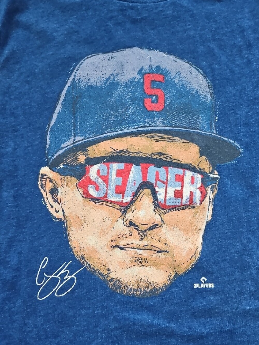 Corey Seager Baseball Tee - Picture 2 of 4